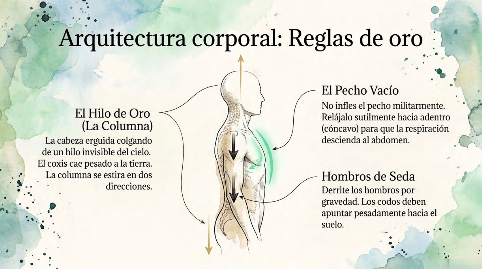 Página sobre alineación corporal